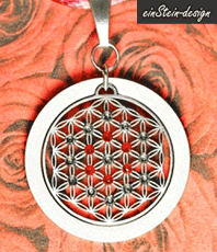  kristallzentrum energetik energethik esoterik esoteric Schmuck jewellery   jewelery  jewelry pendant pendentif bijou bijoux Schmuck Blume des Lebens Anhänger    Männerschmuck  Herren  silber Schmuck  Lebensblume  flowers of life  Edelstahl einstein design  