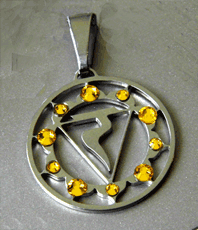     Nabel solarplexus  Chakra Schmuck Anhänger   Schmuck Anhänger        einSein design    