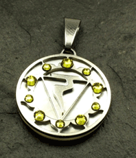     Nabel solarplexus  Chakra Schmuck Anhänger   Schmuck Anhänger      einSein design      