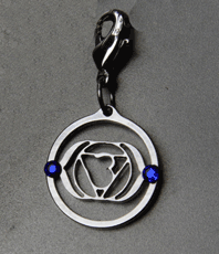   Ajna Stirn Chakra Schmuck Anhänger      Schmuck aus Edelstahl * Esoterik ein stein design Energieschmuck Schutzamulett  Amulett    jewellery jewelery jewelry pendant pendentif bijou bijoux    Esoterik Talismane    