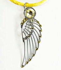     Himmelschwingung Engel Flügel  
                                      
    "Energieschmuck © einStein design"  
                           
                       
                                                       