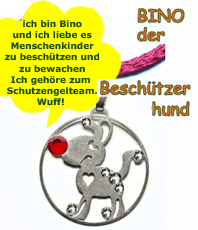   BINO, der Beschützerhund   liebt es, sein Menschenkind zu beschützen und zu bewachen    © einStein Design " 
                             
                             
                             
   