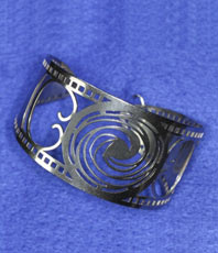  Energiespirale Armreif Armband  Schmuck Symbol      