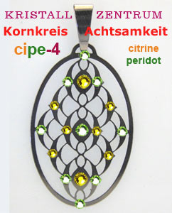  Kornkreissymbol Achtsamkeit  Anh&auml;nger Kornkreise Schmuck Crop Circles  Jewellery   jewelry   circleeinstein design *