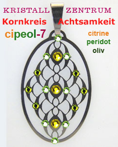  Kornkreissymbol Achtsamkeit  Anh&auml;nger Kornkreise Schmuck Crop Circles  Jewellery   jewelry   circleeinstein design *