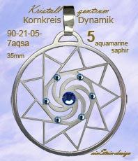  Anh&auml;nger Kornkreise Dynamik   Schmuck   Kristallzentrum ein stein design *Esoterik**