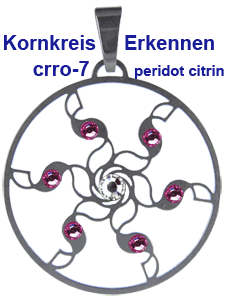  Anh&auml;nger Kornkreise Erkennen  Schmuck  ein stein design **