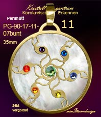 Kornkreise Erkennen Perlmuttscheibe   Schmuck Anh&auml;nger  Crop Circles  Jewellery   jewelry   circleEdelstahl einstein design 