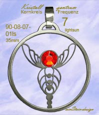 Kornkreise Frequenz  Schmuck Anh&auml;nger  Crop Circles  Jewellery   jewelry   circleEdelstahl einstein design 