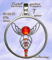 Kornkreise Frequenz  Schmuck Anh&auml;nger  Crop Circles  Jewellery   jewelry   circleEdelstahl einstein design 