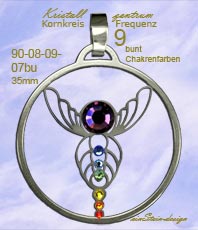 Kornkreise Erinnerung  Schmuck Anh&auml;nger  Crop Circles  Jewellery   jewelry   circleEdelstahl einstein design 