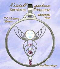 Kornkreise Frequenz  Schmuck Anh&auml;nger  Crop Circles  Jewellery   jewelry   circleEdelstahl einstein design 