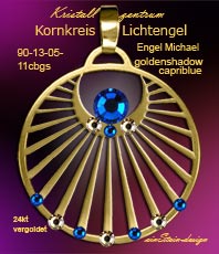 Lichtengel Kornkreis  Schmuck Anh&auml;nger  Einstein design  Crop Circles 