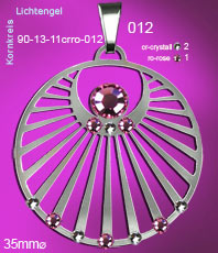 Lichtengel Kornkreis  Schmuck Anh&auml;nger  Einstein design  Crop Circles 