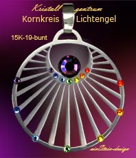 Lichtengel Kornkreis  Schmuck Anh&auml;nger  Einstein design  Crop Circles 