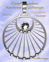 Lichtengel Kornkreis  Schmuck Anh&auml;nger  Einstein design  Crop Circles  