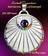 Lichtengel Kornkreis  Schmuck Anh&auml;nger  Einstein design  Crop Circles 