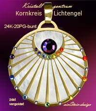 Lichtengel Kornkreis  Schmuck Anh&auml;nger  Einstein design  Crop Circles 