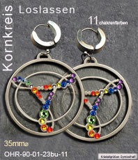 Kornkreise Loslassen   Schmuck Anh&auml;nger  Crop Circles  Jewellery   jewelry   circleEdelstahl einstein design 