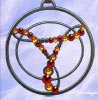 Anh&auml;nger Kornkreise Reichtum ein stein design  Schmuck Kornkreissymbol Schmuck Crop Circles  Jewellery   jewelry   circle
