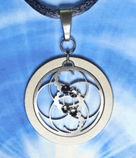   Kornkreise     Reichtum    Schlüsselanhänger    Kornkreissymbol Anhänger Schmuck Crop Circles Jewellery circle  Edelstahl einstein design kristallzentrum energetik energethik esoterik  Schmuck jewellery jewelery jewelry pendant pendentif bijou bijoux 