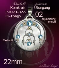 Anh&auml;nger Kornkreise  &Uuml;bergang  ein stein design  Schmuck Kornkreissymbol Schmuck Crop Circles  Jewellery   jewelry   circle