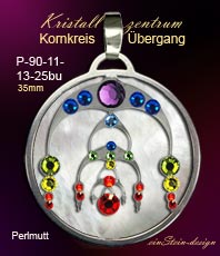  &Uuml;bergang Anh&auml;nger Kornkreise  Schmuck   Kristallzentrum   ein stein design Kornkreissymbol Crop Circles  Jewellery   jewelry   circle*Esoterik*