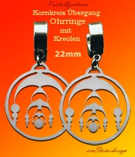 Anh&auml;nger Kornkreise  &Uuml;bergang  ein stein design  Schmuck Kornkreissymbol Schmuck Crop Circles  Jewellery   jewelry   circle
