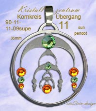  &Uuml;bergang Anh&auml;nger Kornkreise  Schmuck   Kristallzentrum   ein stein design Kornkreissymbol Crop Circles  Jewellery   jewelry   circle*Esoterik*