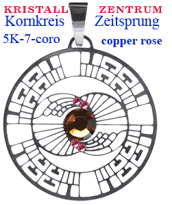 Anh&auml;nger Kornkreise Zeitsprung   Schmuck    einstein design   