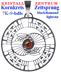 Anh&auml;nger Kornkreise Zeitsprung   Schmuck    einstein design   