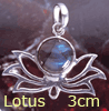  Lotus  Lotusblüte    Anhänger      