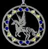            Pegasus         geflügeltes Pferd   Energieschmuck "©einStein design" 