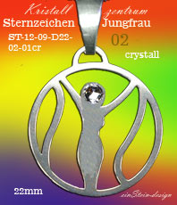   Jungfrau einstein design  Sternzeichen    Tierkreiszeichen Amulett Anh&auml;nger Sternkreiszeichen Wien 21 Bezirk Kristallzentrum   Schmuck  jewelery jewels   decoration *ornament *  