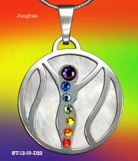  Perlmuttscheibe Perlmutt  Jungfrau einstein design  Sternzeichen    Tierkreiszeichen Amulett Anh&auml;nger Sternkreiszeichen Wien 21 Bezirk Kristallzentrum   Schmuck  jewelery jewels   decoration *ornament *  