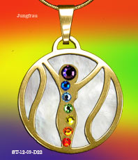    Perlmuttscheibe Perlmutt  Jungfrau einstein design  Sternzeichen    Tierkreiszeichen Amulett Anh&auml;nger Sternkreiszeichen Wien 21 Bezirk Kristallzentrum   Schmuck  jewelery jewels   decoration *ornament *  
