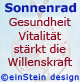  *  Sonnenrad   *
 Symbol für Gesundheit  Vitalität 
 stärkt die Willenskraft 