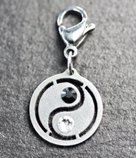  Yin-Yang Amulett Thai-chi Schmuck   einStein design Schmuck Amulett   Jing Jang Jin Jan Anhänger   Edelstahlschmuck Schmuck aus Edelstahl 