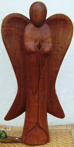 Engel Holz   Schnitzerei Figuren 