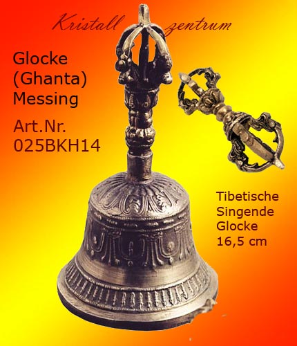 Tibetische Singende Glocke 13,5 cm