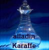  Karaffe Alladin Blume des Lebens