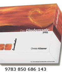   Kössner Christa Das Glaubensatz Spiel Kartenset 120 karten 9783 850 686 143 