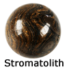   Edelsteinkugel Stromatolith        erhältlich im Kristallzentrum • • •