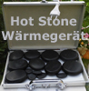   Hot-Stone-Set   Wärmegerät Kristallzentrum   erhältlich im Kristallzentrum  