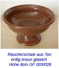   Räucherschalen     