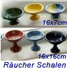    Räucherschalen      