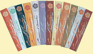 Räucherungen Moroma Encense d'Auroville  Räucherstäbchen Räucherharze Räucherzubehör Kristallzentrum  Bücher Seminare