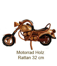   Rattan Holz Motorrad Auto Oldtimer Holz   Kristallzentrum  