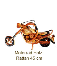  Rattan Holz Motorrad Auto Oldtimer Holz   Kristallzentrum  