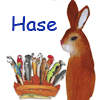  Stifte Hase 